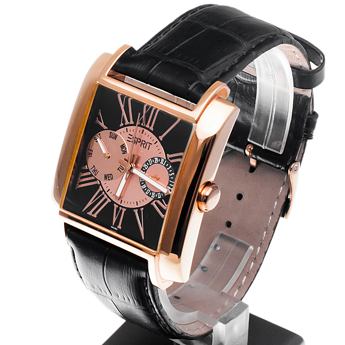 Esprit ES100431003 męski zegarek Męskie pasek - miniatura 3