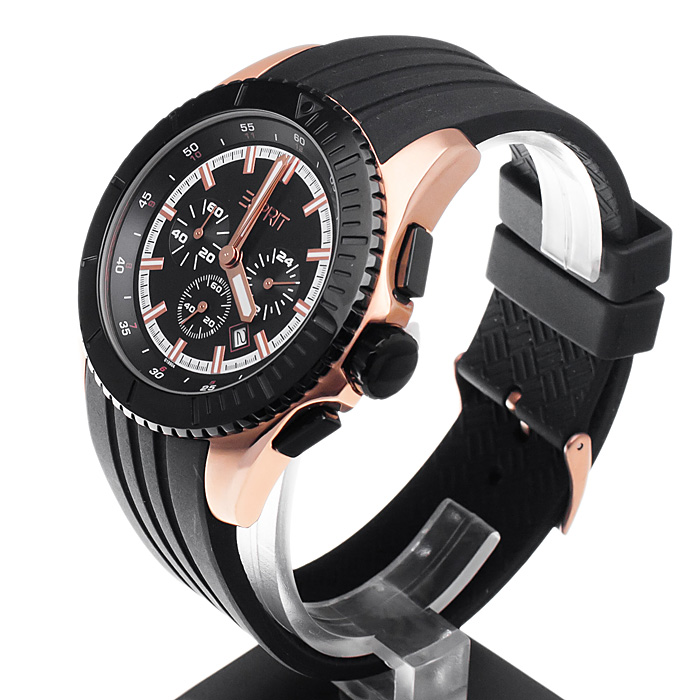 zegarek Esprit ES101891005 męski z chronograf Męskie - miniatura 3