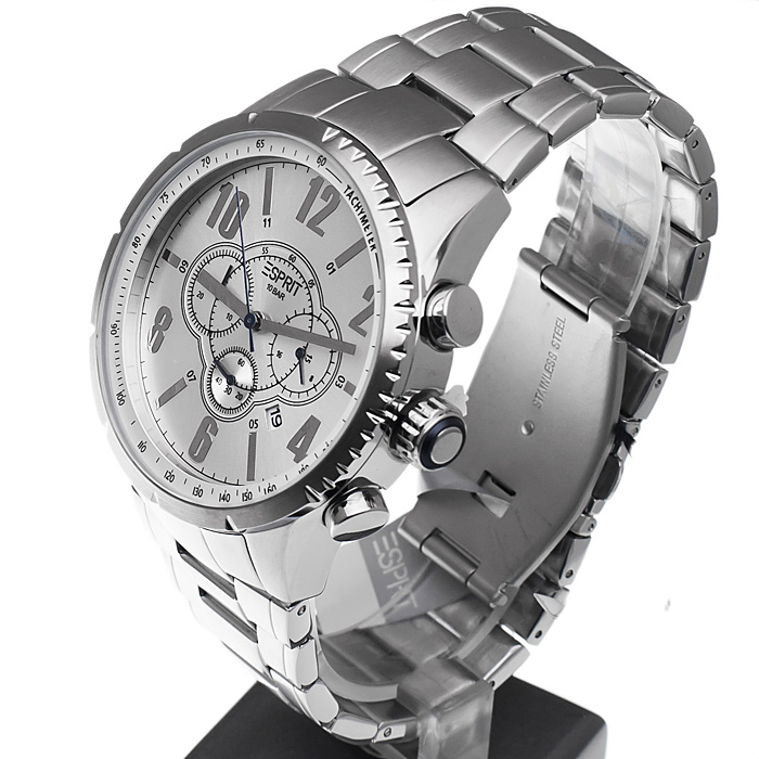 zegarek Esprit ES104221004 męski z chronograf Męskie - miniatura 3