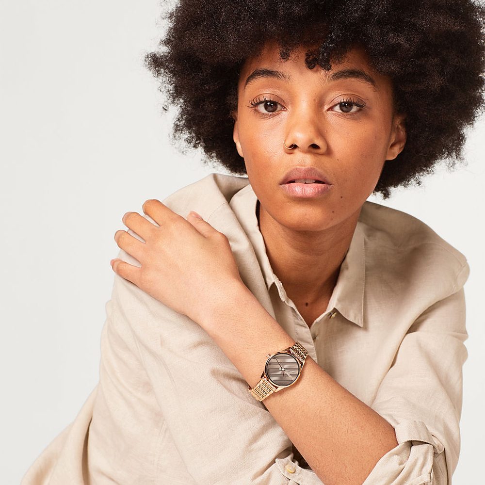 Esprit ES1L029M0065 zegarek różowe złoto fashion/modowy Damskie bransoleta - miniatura 5