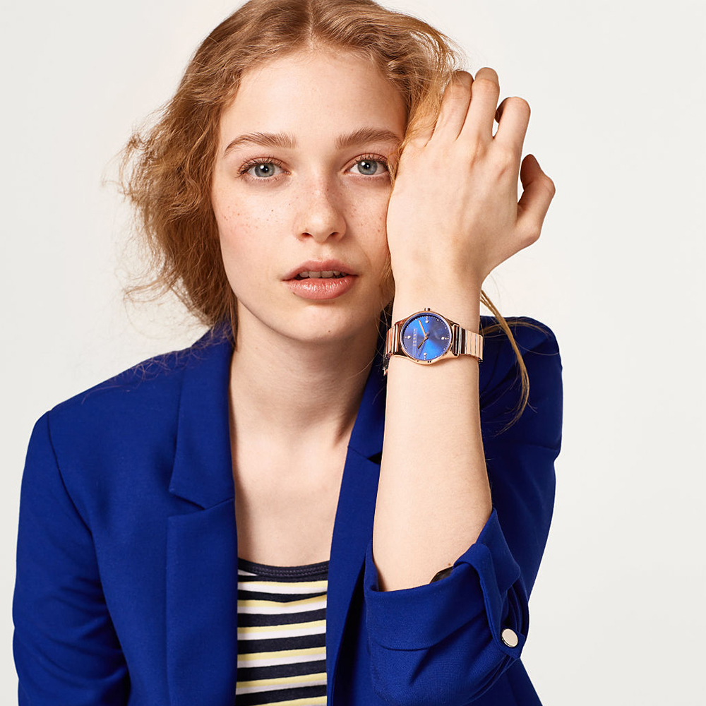 Esprit ES1L032E0085 zegarek różowe złoto fashion/modowy Damskie bransoleta - miniatura 5