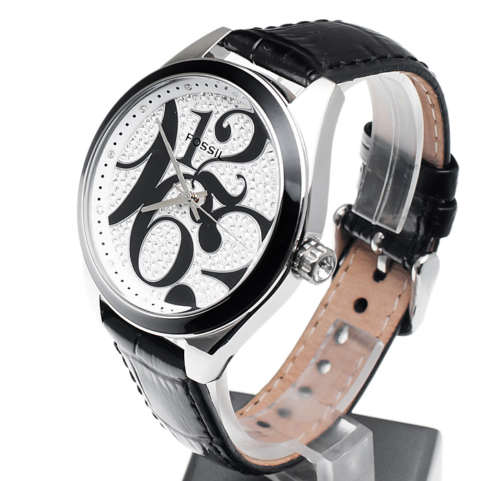 Fossil ES2082 damski zegarek Wyprzedaż pasek - miniatura 3