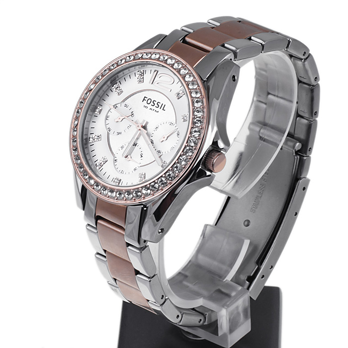 Fossil ES2787 damski zegarek Ladies Dress bransoleta - miniatura 3