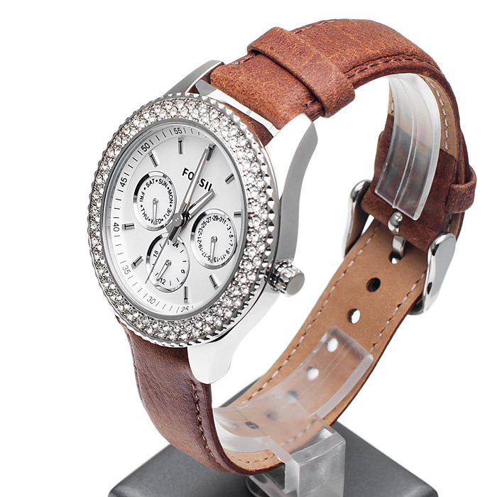 Fossil ES2996 damski zegarek Stella pasek - miniatura 3