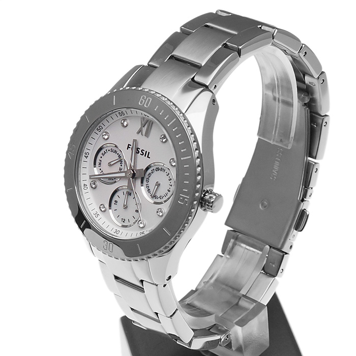 Fossil ES3098 damski zegarek Ladies Dress bransoleta - miniatura 3