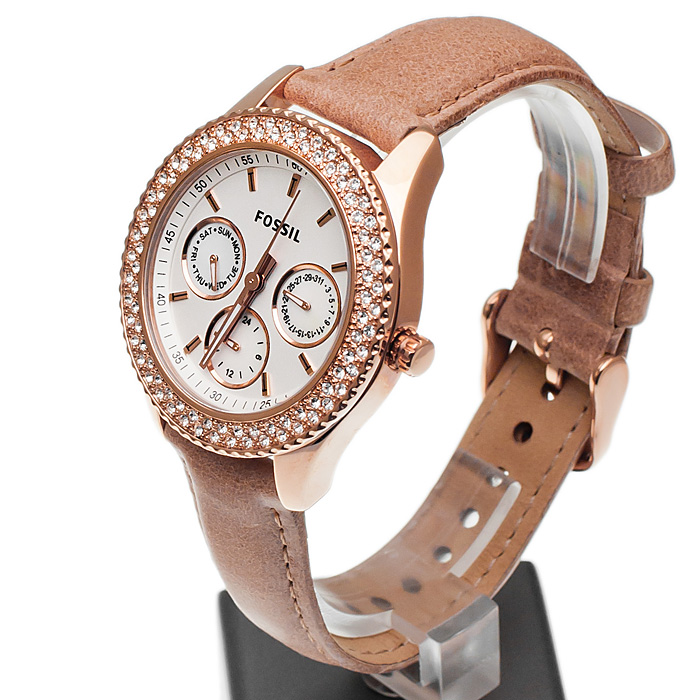 Fossil ES3104 damski zegarek Ladies Dress pasek - miniatura 3