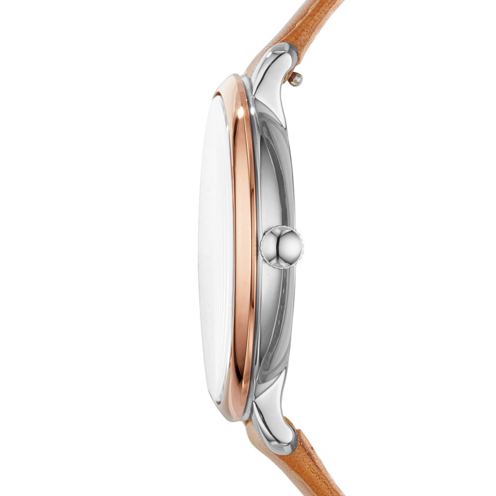 Fossil ES4274 zegarek srebrny klasyczny Jacqueline pasek