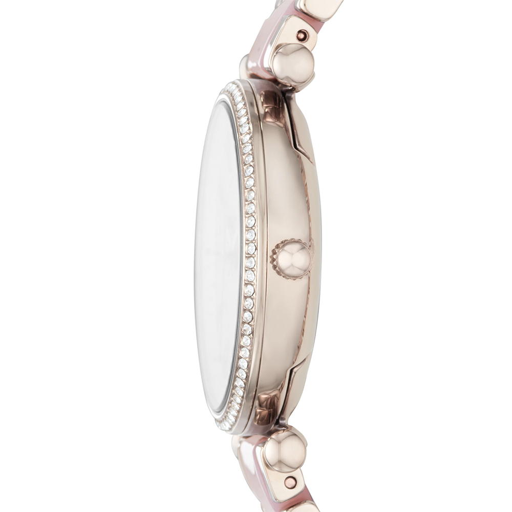 Fossil ES4346 zegarek różowe złoto fashion/modowy Carlie bransoleta - miniatura 5