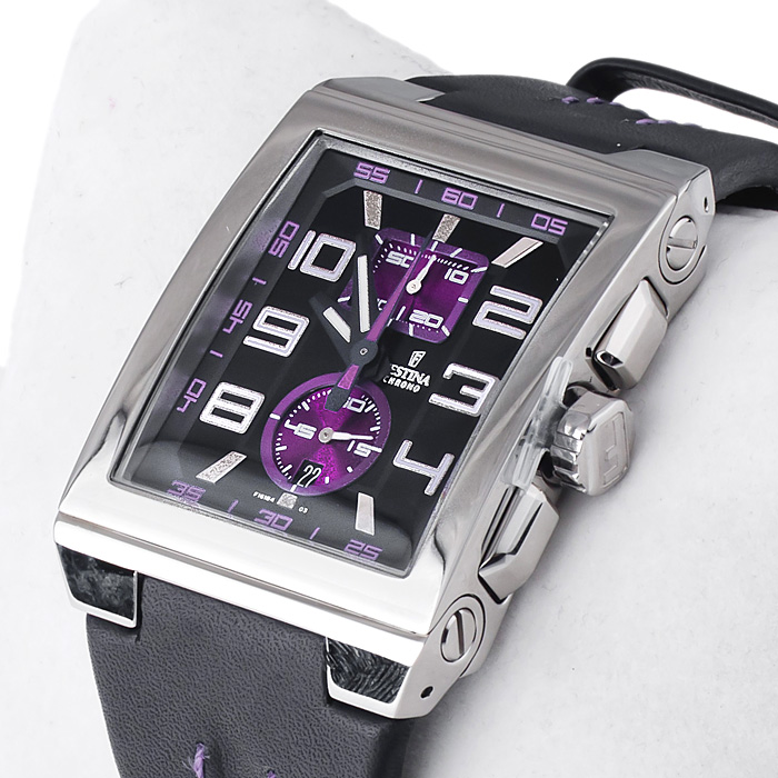 zegarek Festina F16184-3 męski z chronograf Trend - miniatura 2