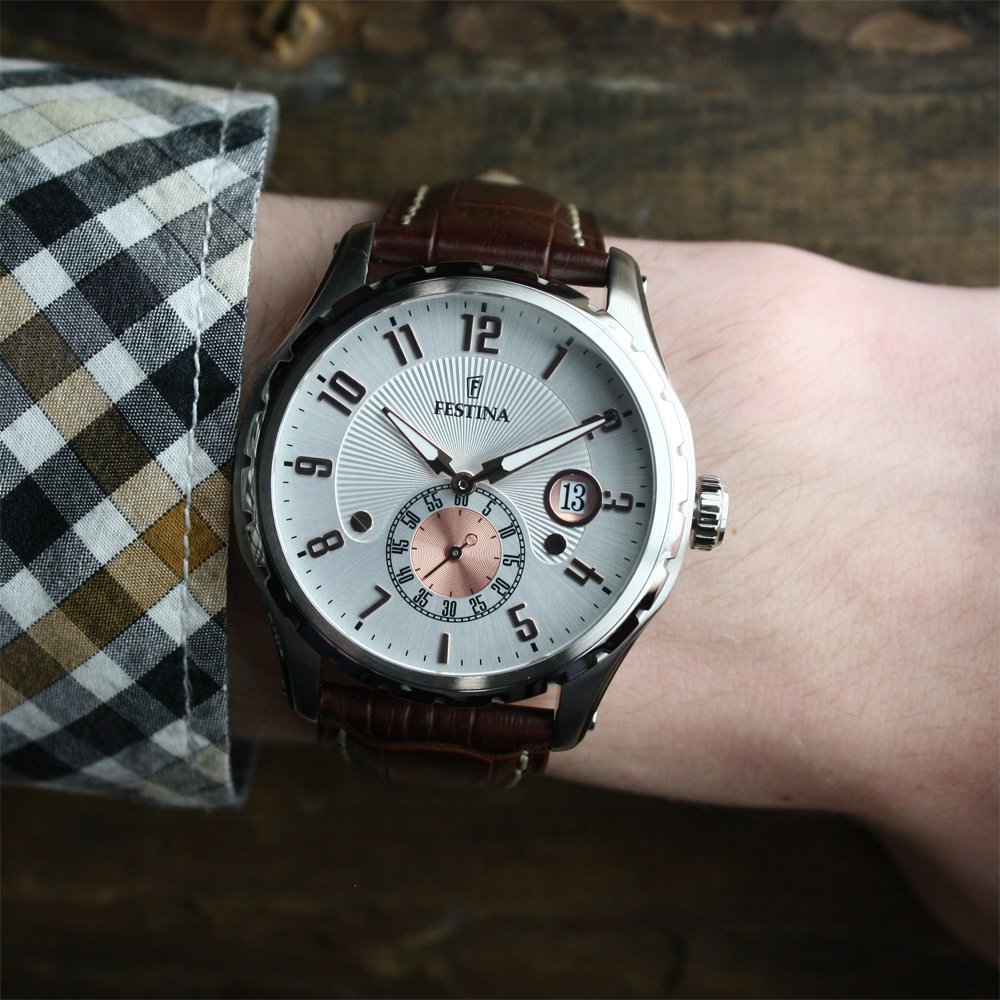 Festina F16486-3 zegarek męski Classic - miniatura 2