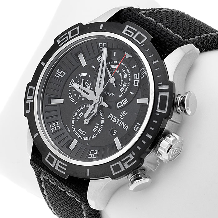 Festina F16566-3 zegarek męski Chronograf - miniatura 2