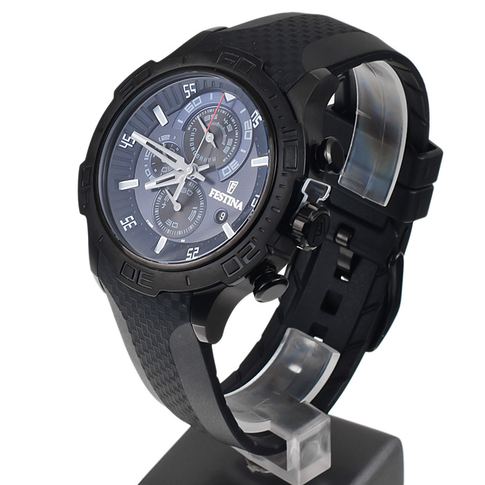 zegarek Festina F16567-4 męski z chronograf Chronograf - miniatura 3