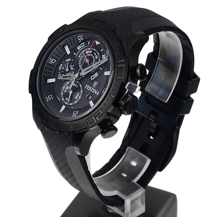 zegarek Festina F16567-8 męski z chronograf Chronograf - miniatura 3