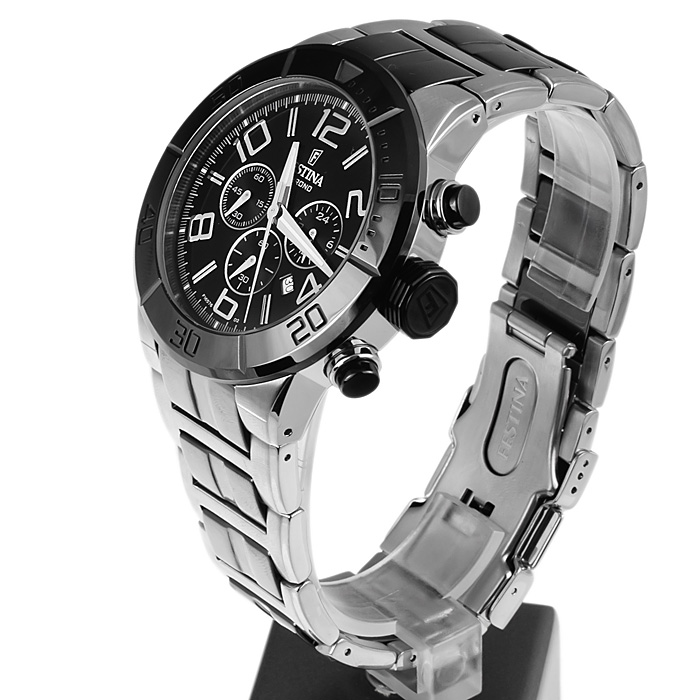 zegarek Festina F16576-2 męski z chronograf Chronograf - miniatura 3
