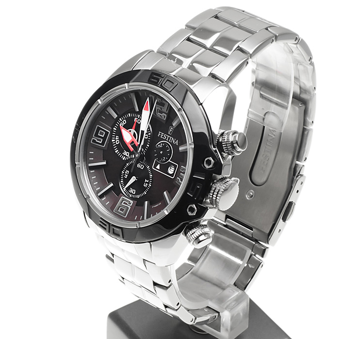 zegarek Festina F16583-2 męski z chronograf Sport - miniatura 3