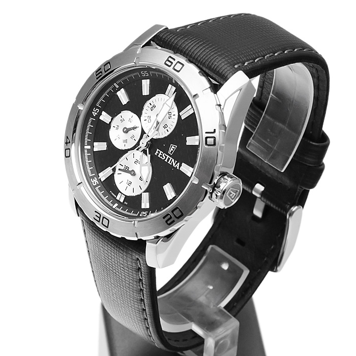 Festina F16607-3 męski zegarek Sport pasek - miniatura 3