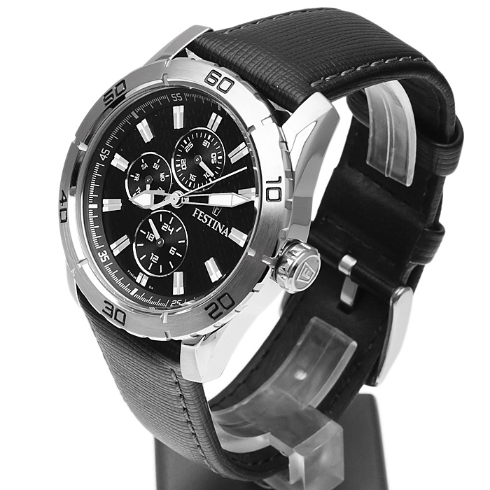 Festina F16607-4 męski zegarek Sport pasek - miniatura 3