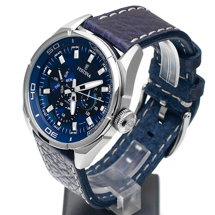 Festina F16609-3 męski zegarek Sport pasek - miniatura 3