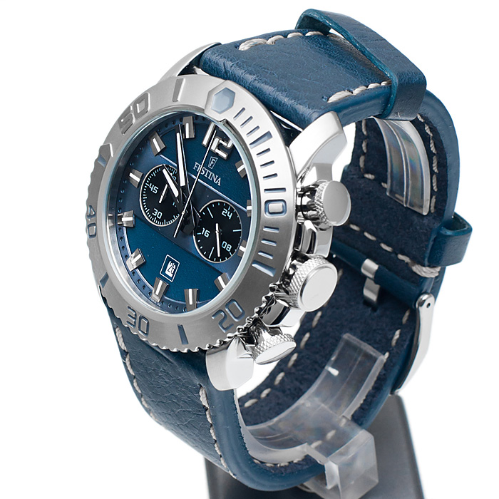 zegarek Festina F16614-2 męski z chronograf Męskie - miniatura 3