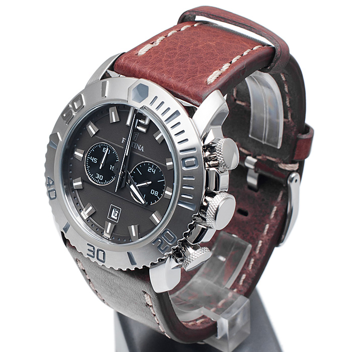 zegarek Festina F16614-3 męski z chronograf Męskie - miniatura 3
