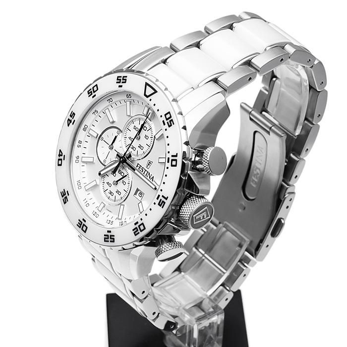 zegarek Festina F16628-1 męski z chronograf Męskie - miniatura 3
