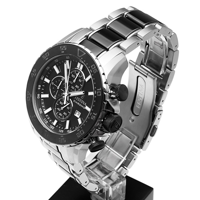 zegarek Festina F16628-3 męski z chronograf Męskie - miniatura 3