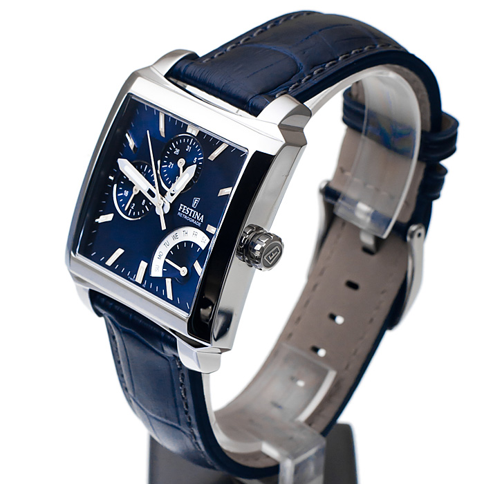 Festina F16631-2 męski zegarek Retro pasek - miniatura 3