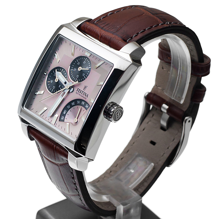 Festina F16631-4 męski zegarek Retro pasek - miniatura 3