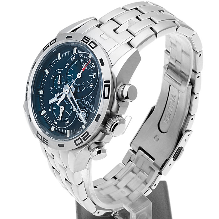 zegarek Festina F16654-2 męski z tachometr Chronograf - miniatura 3