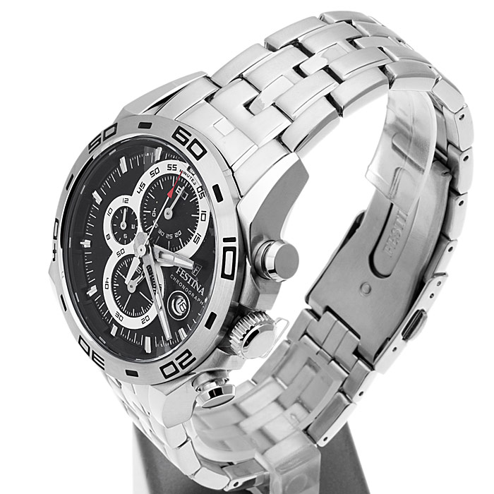 zegarek Festina F16654-3 męski z tachometr Chronograf - miniatura 3