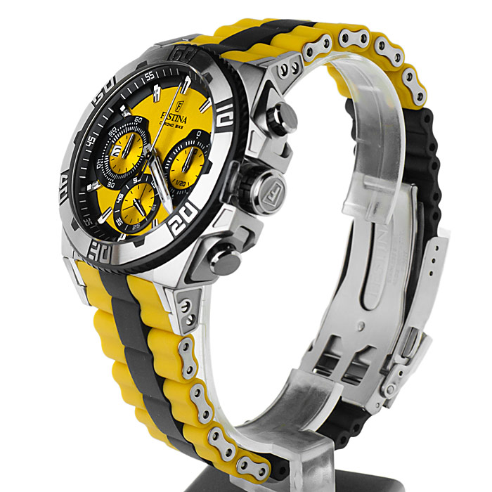 zegarek Festina F16659-7 męski z chronograf Tour De France - miniatura 3