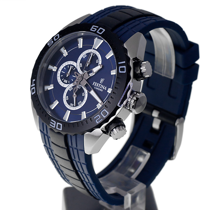 zegarek Festina F16664-3 męski z chronograf Trend - miniatura 3