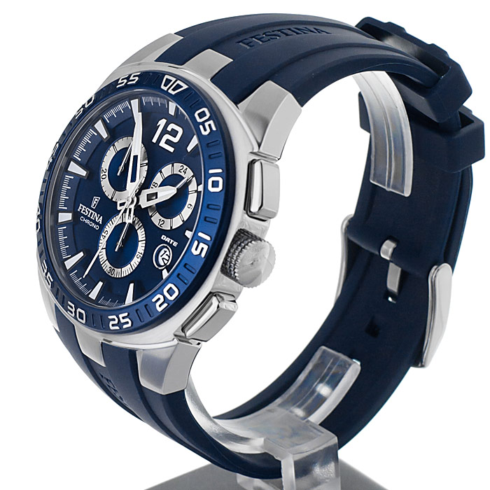 zegarek Festina F16668-2 męski z chronograf Trend - miniatura 3