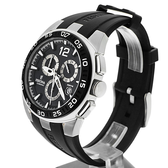 zegarek Festina F16668-6 męski z chronograf Trend - miniatura 3