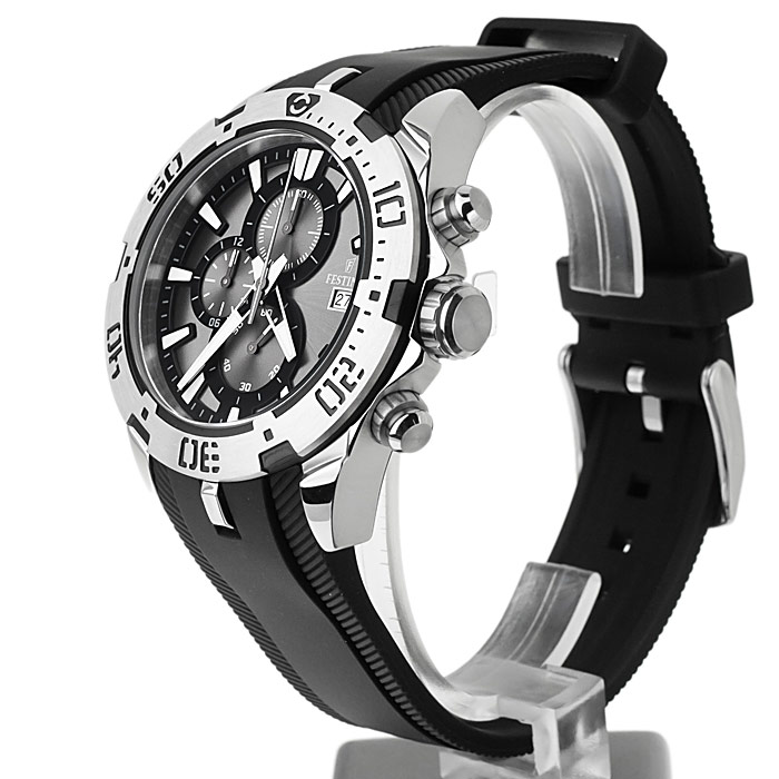 zegarek Festina F16672-2 męski z chronograf Trend - miniatura 3