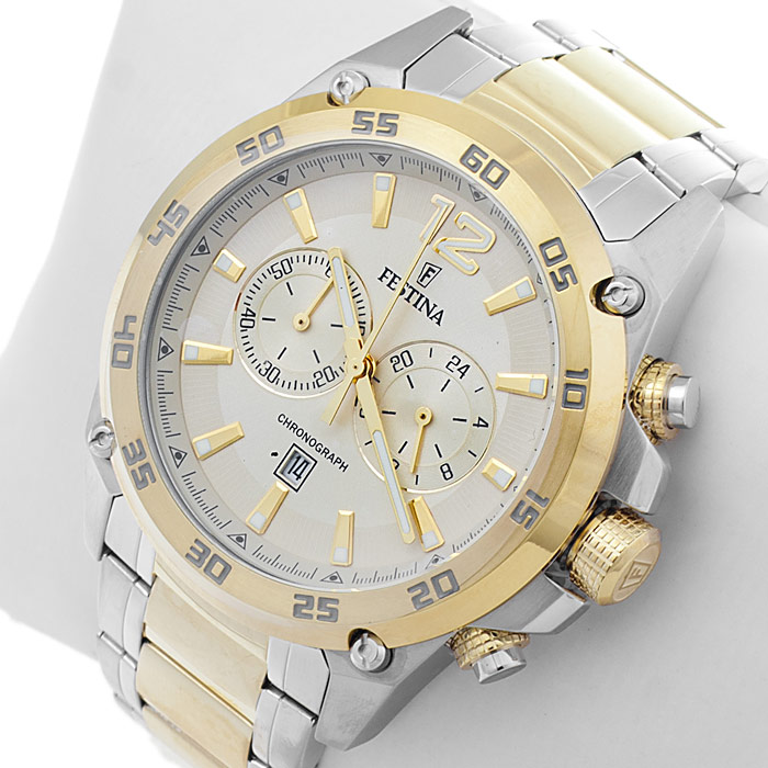 Festina F16681-1 zegarek męski Chronograf - miniatura 2