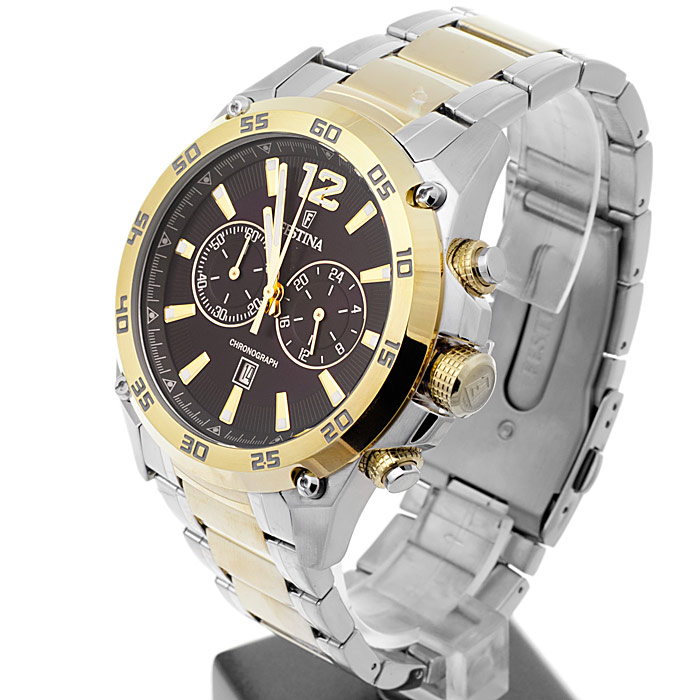 zegarek Festina F16681-3 męski z chronograf Chronograf - miniatura 3