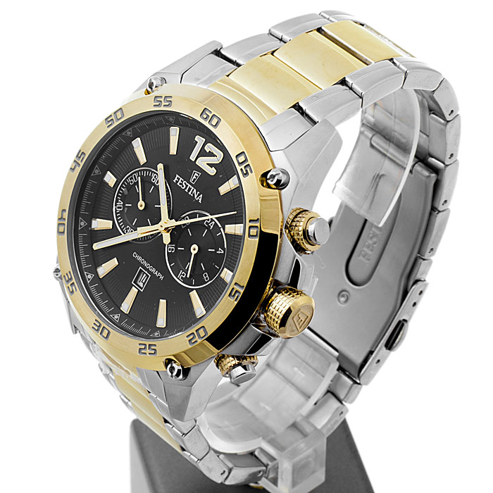 zegarek Festina F16681-4 męski z chronograf Chronograf - miniatura 3