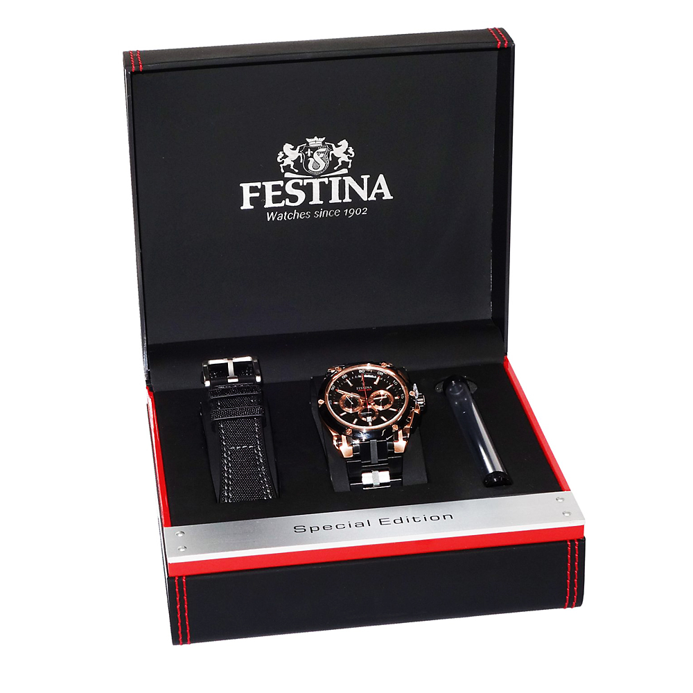 Festina F20329-1 zegarek męski Chrono Bike - miniatura 2