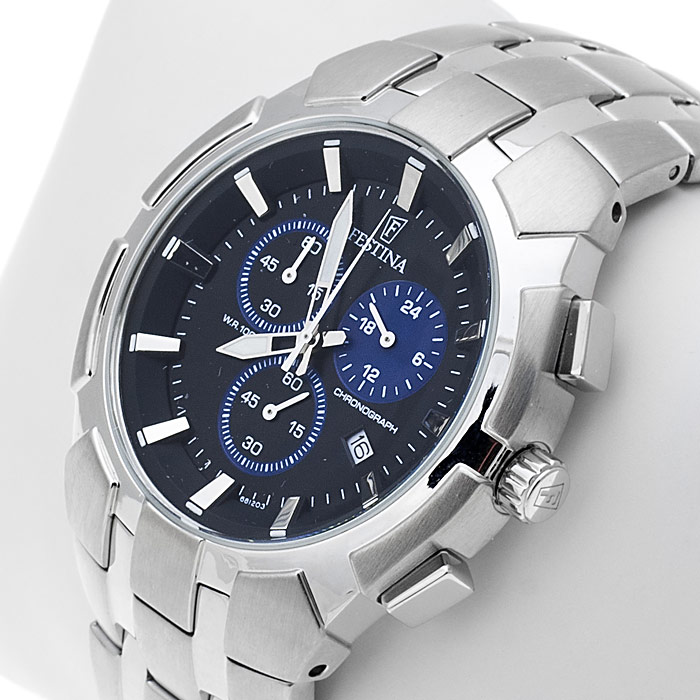 Festina F6812-3 zegarek męski Chronograf - miniatura 2