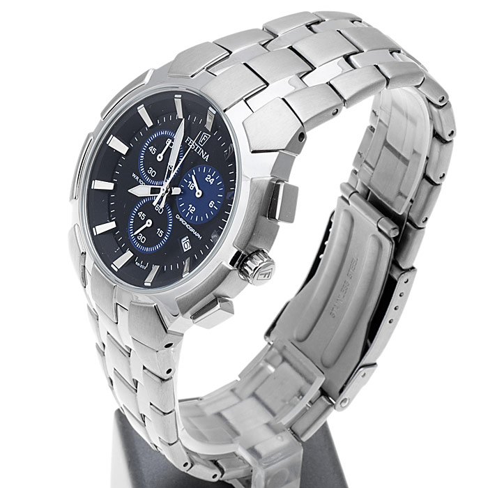 zegarek Festina F6812-3 męski z chronograf Chronograf - miniatura 3