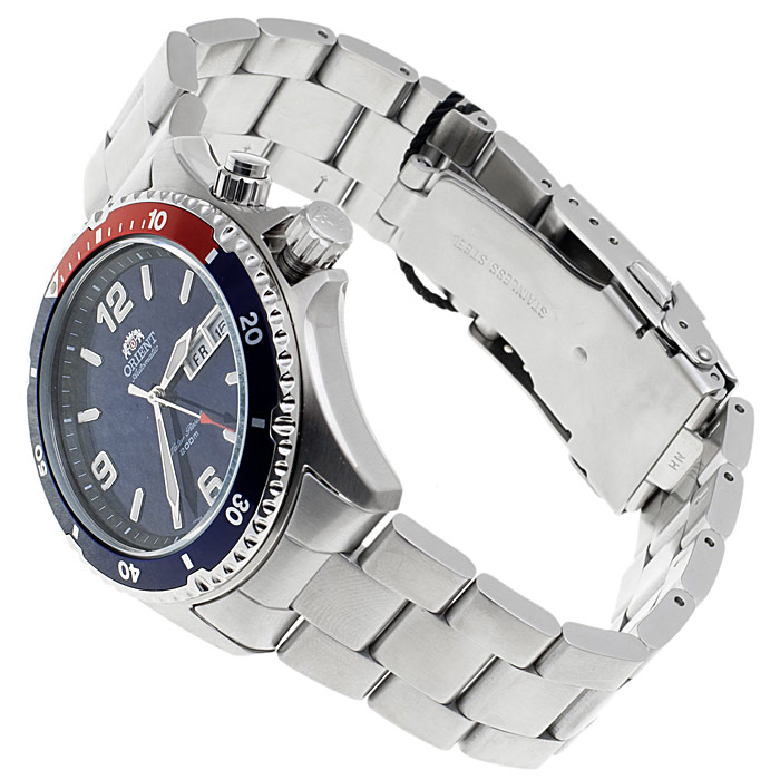 zegarek Orient FEM65006DV srebrny Sports - miniatura 4