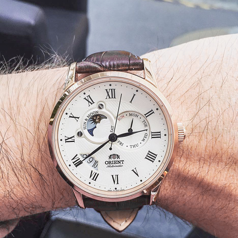 Orient FET0T001W0 męski zegarek Classic pasek - miniatura 3