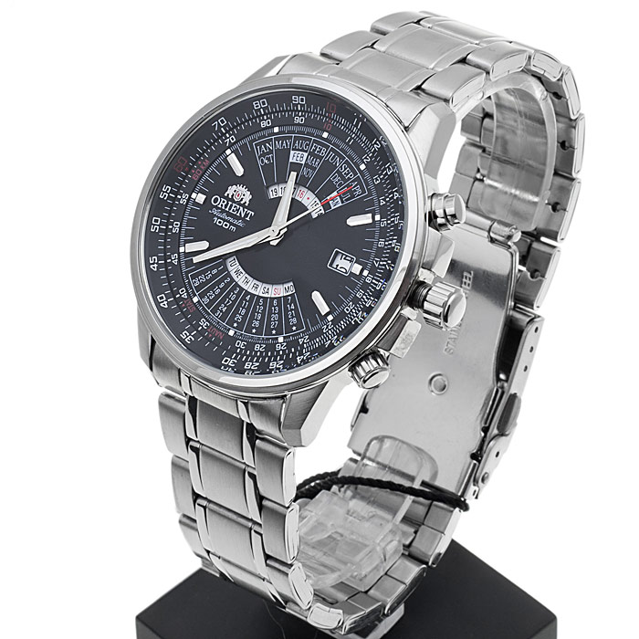 Orient FEU07005BX Sports klasyczny zegarek srebrny - miniatura 6