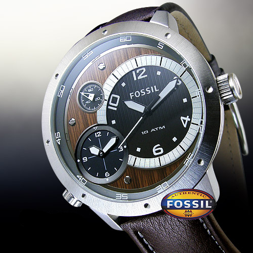 Fossil FS4435 męski zegarek Wyprzedaż pasek - miniatura 3