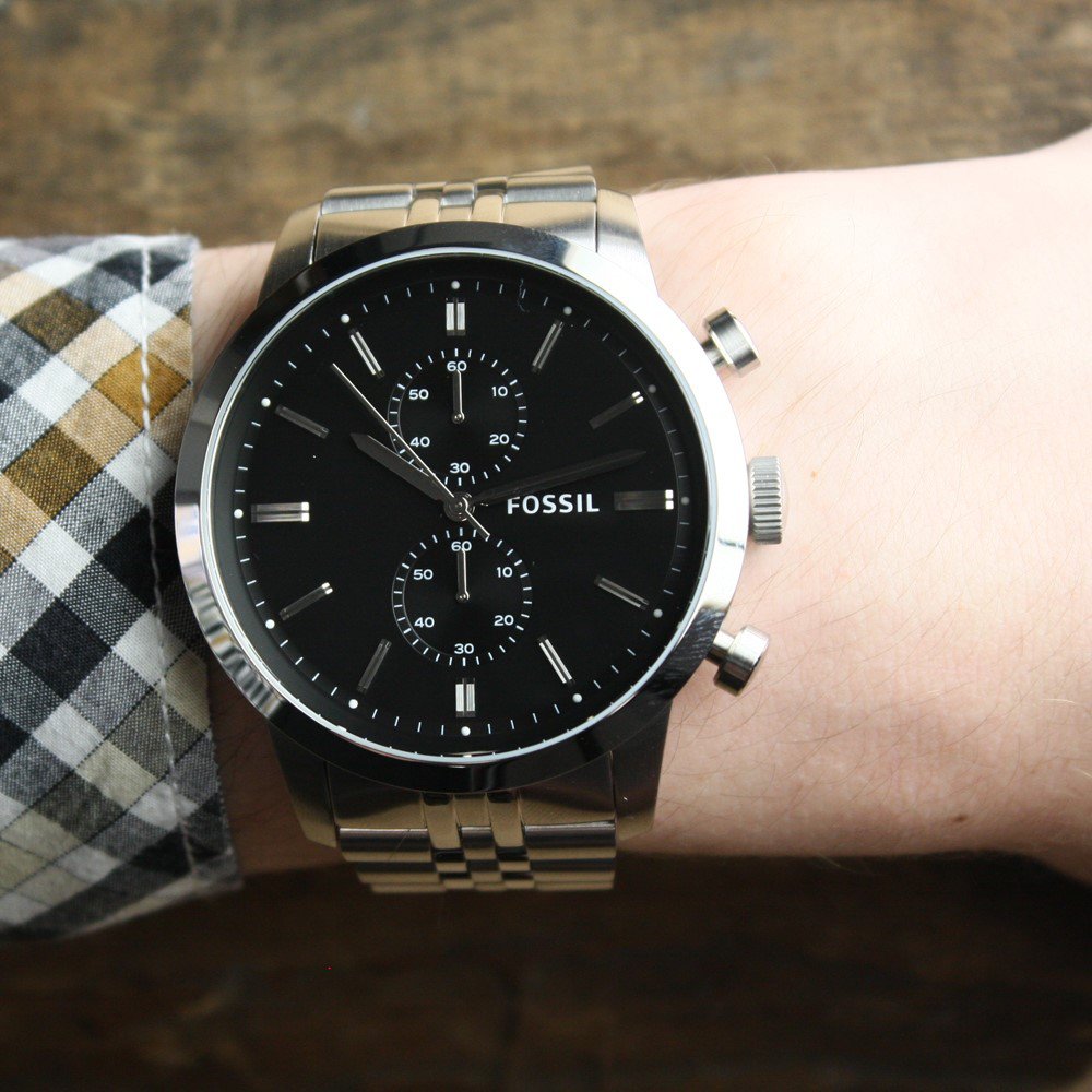 zegarek Fossil FS4784 TOWNSMAN męski z chronograf Townsman - miniatura 3