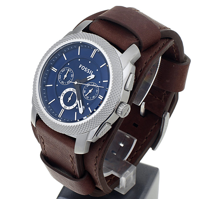 zegarek Fossil FS4793 MACHINE męski z chronograf Mens Dress - miniatura 3