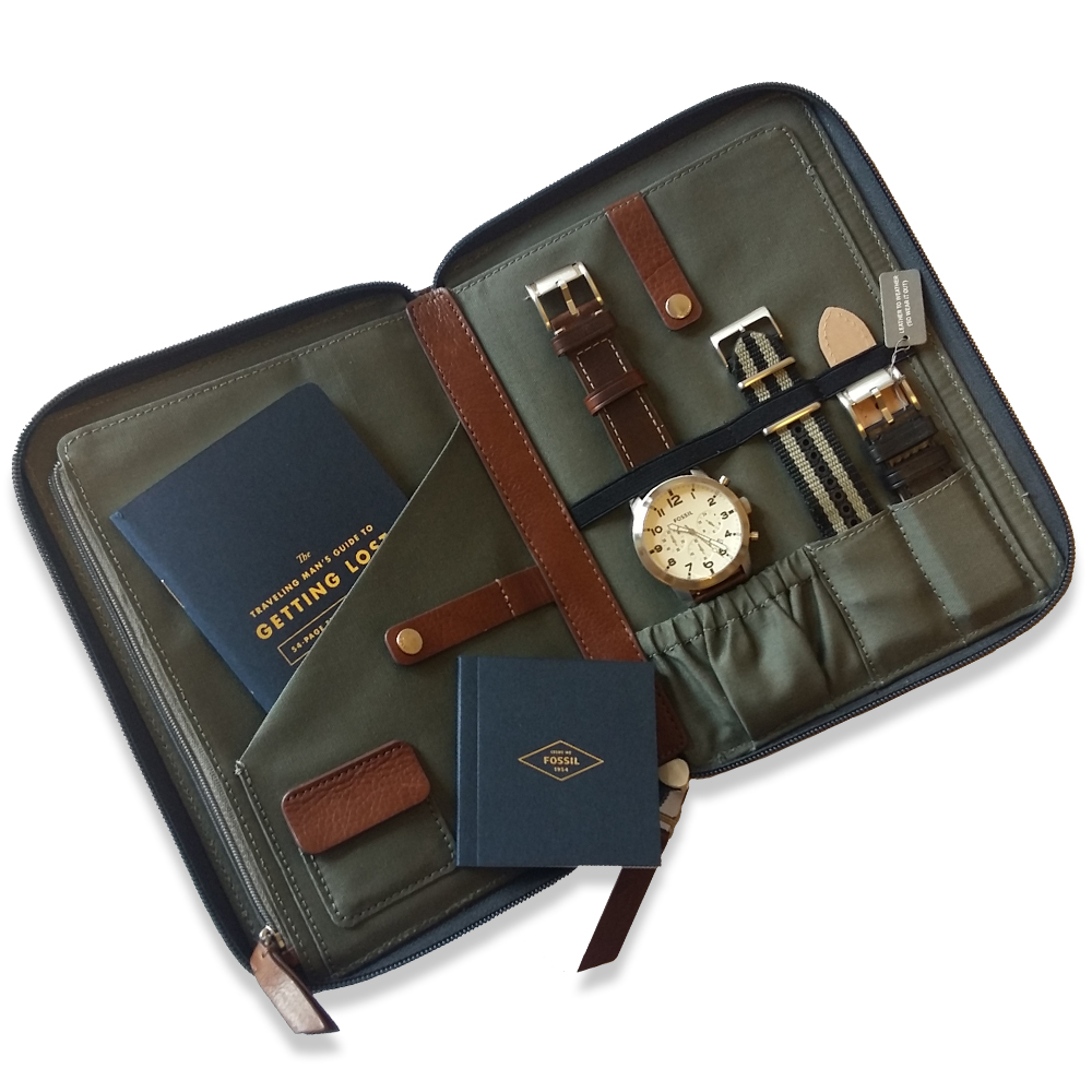 zegarek Fossil FS5146 PILOT 54 męski z chronograf Pilot 54 - miniatura 3