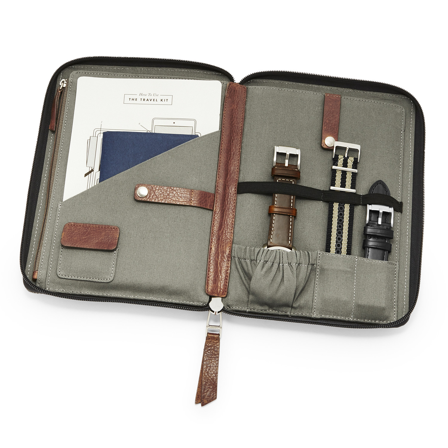 zegarek Fossil FS5182SET srebrny Pilot 54 - miniatura 4