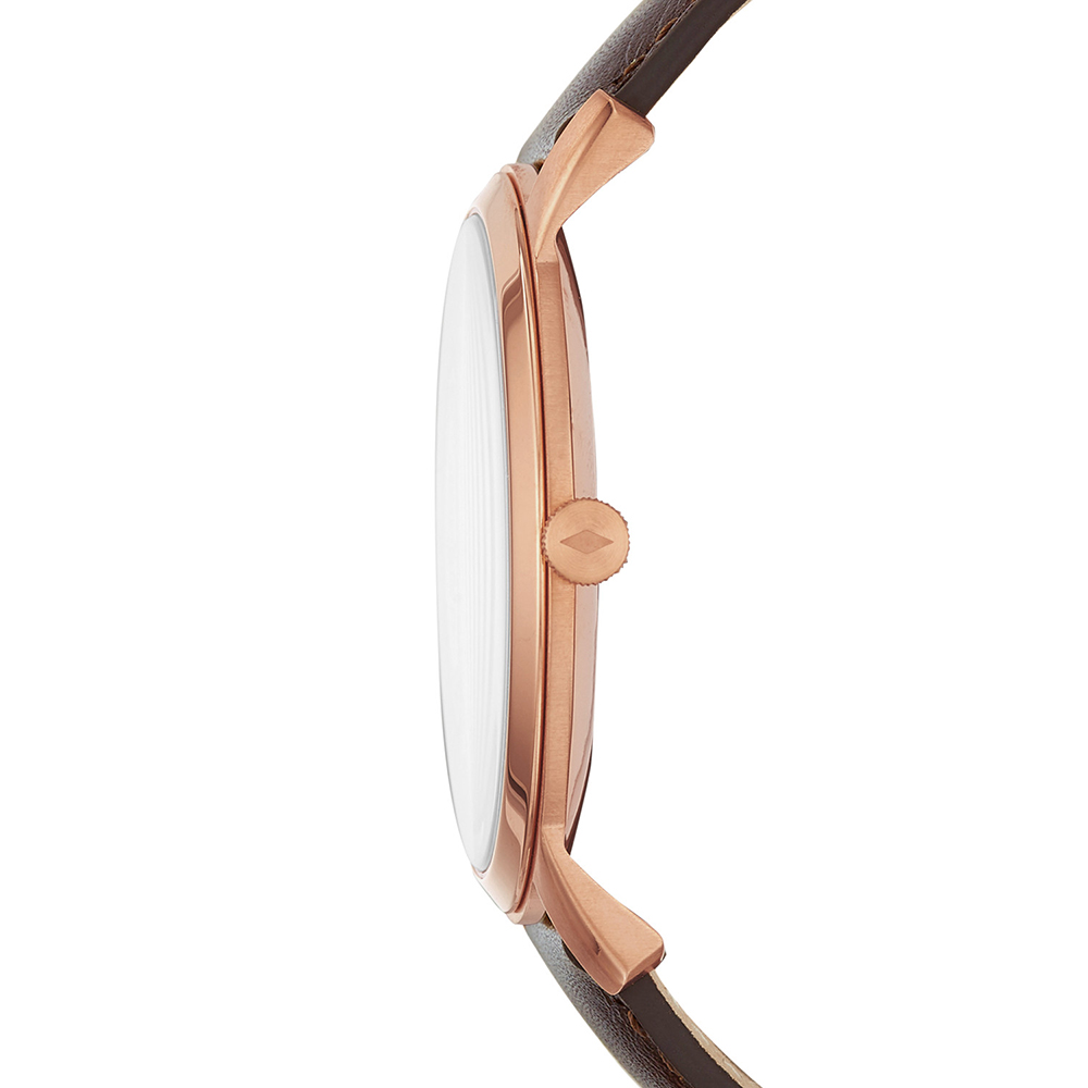 Fossil FS5463 zegarek różowe złoto klasyczny The Minimalist pasek - miniatura 5